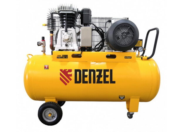 Компрессор воздушный электрический ременный Denzel BCI4000-T/200